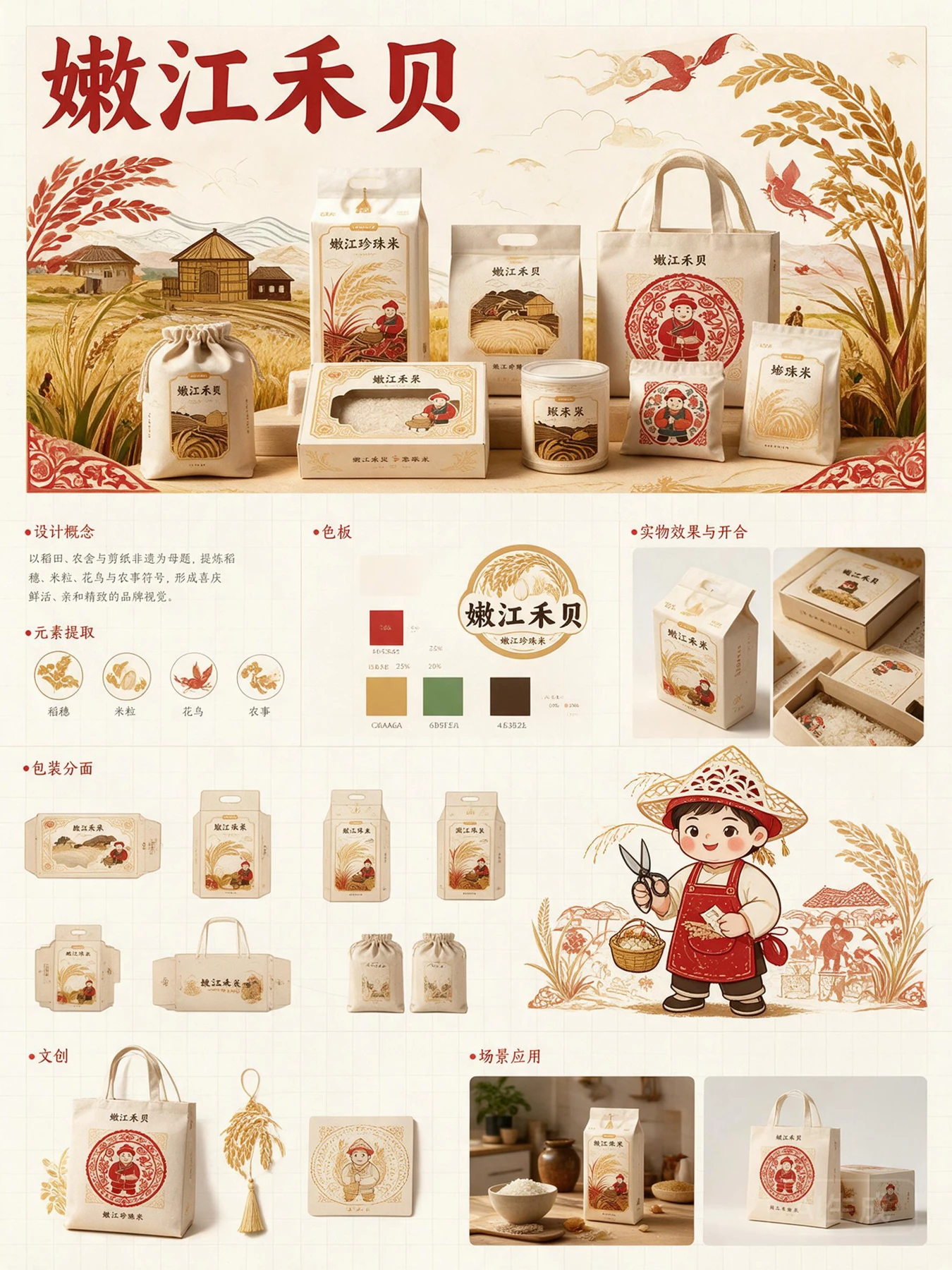 一份完整的品牌提案 · AI辅助设计概念