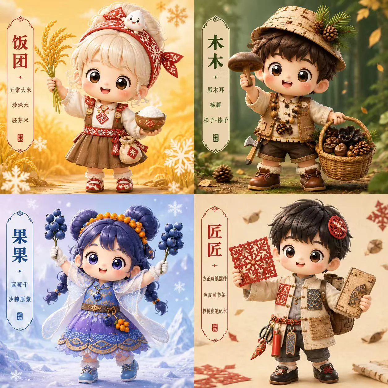 一个品牌，四季都有表情 · AI辅助设计概念